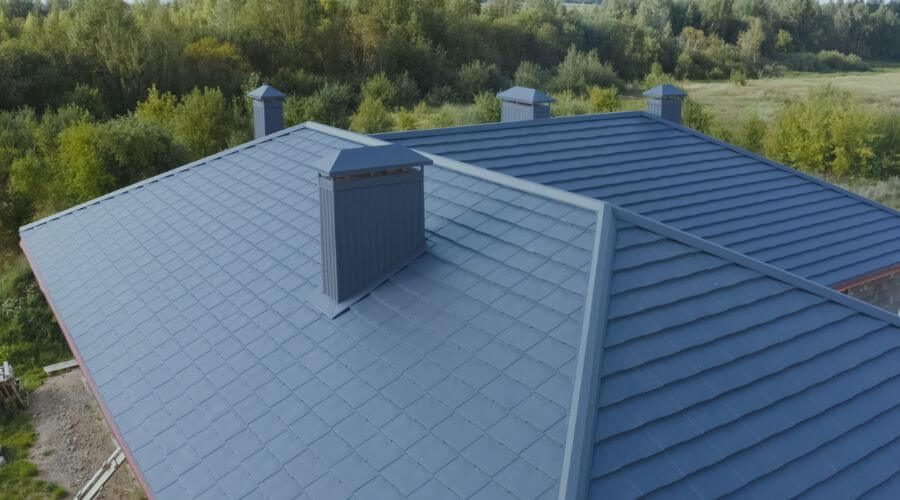 Professional metal roof installation in Dover, OH